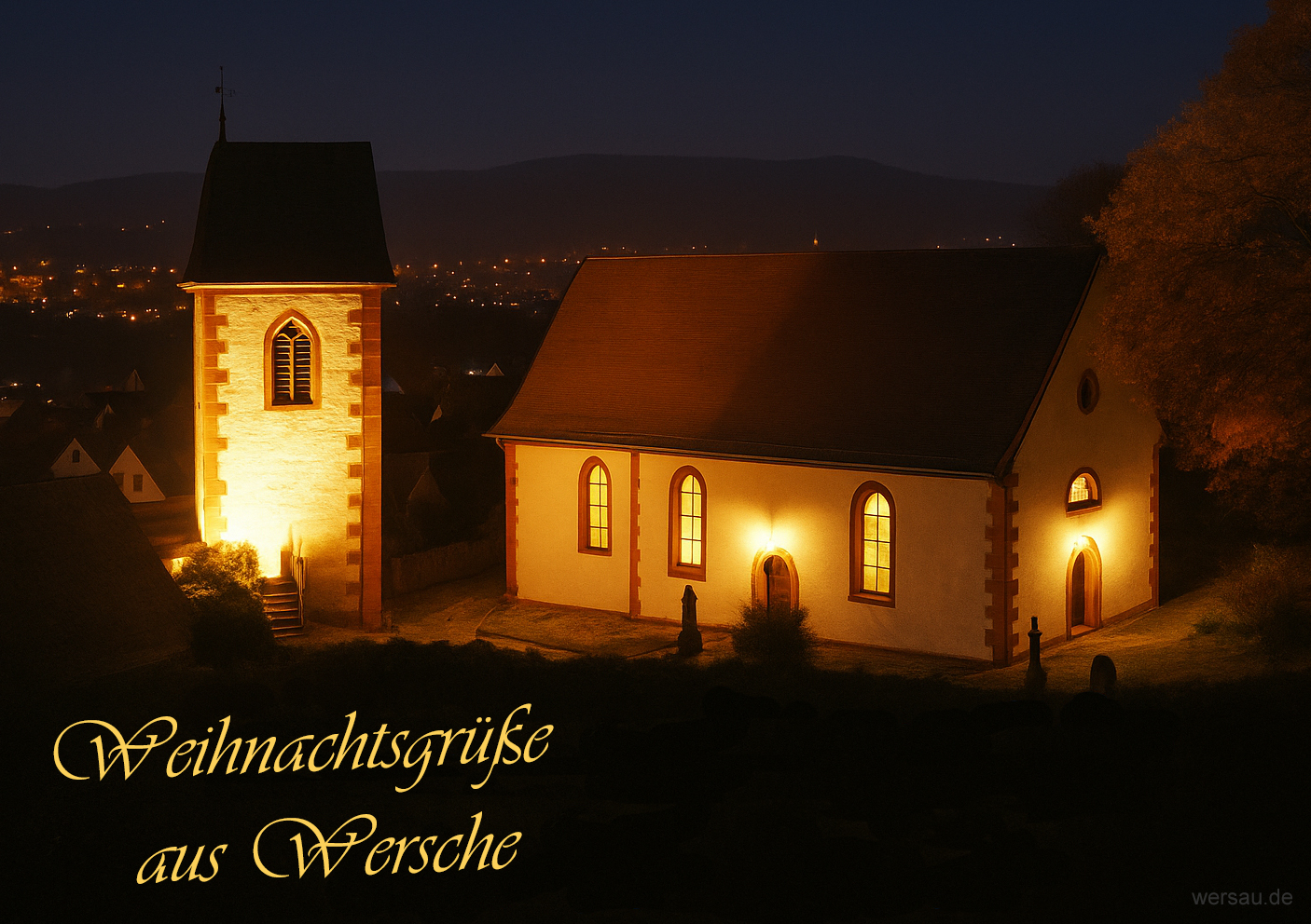 Weihnachtsgrüße aus Wersche