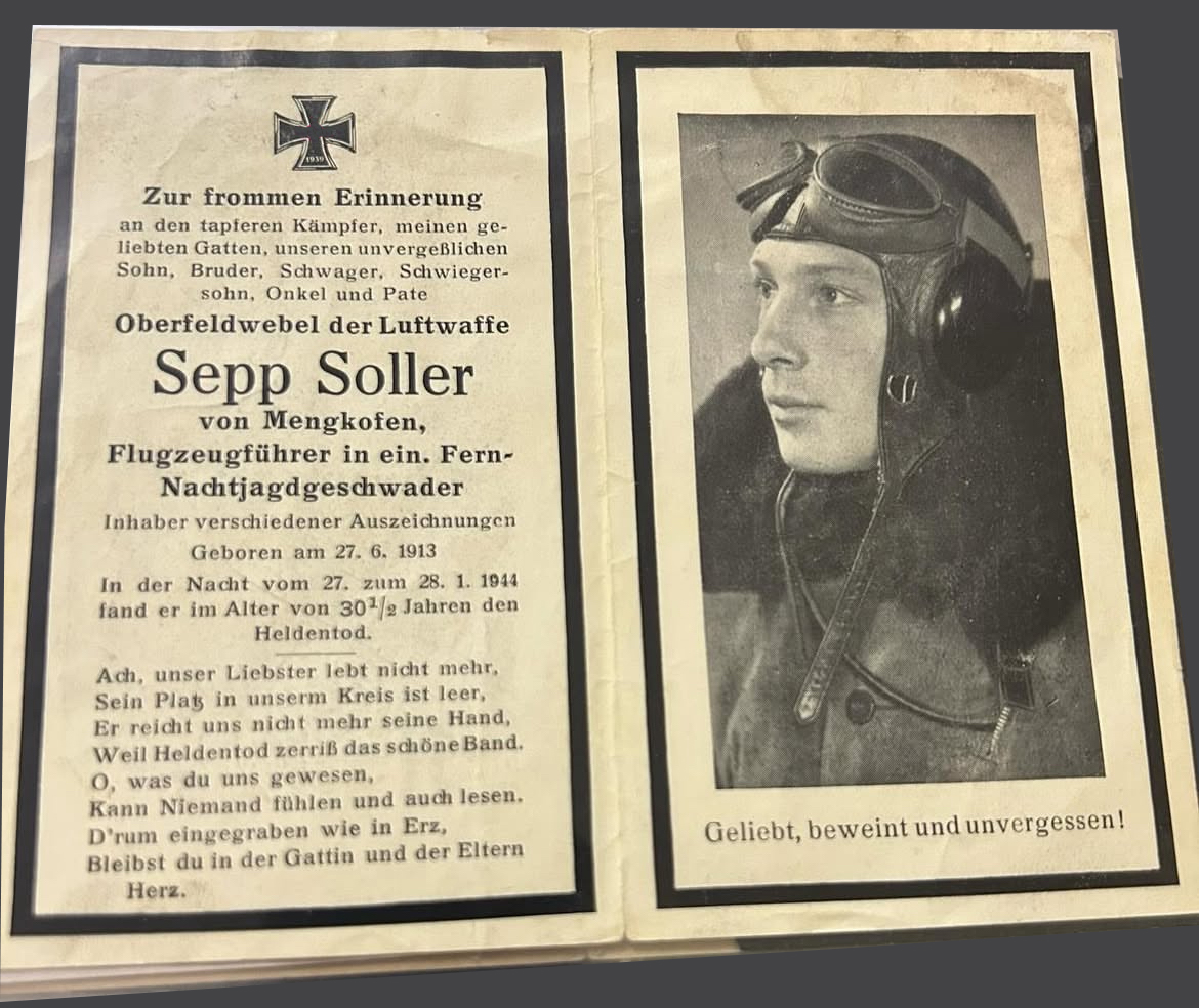 Sepp Soller Totenbild